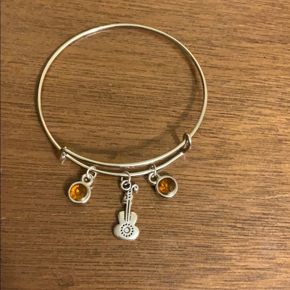 A guitar bracelet